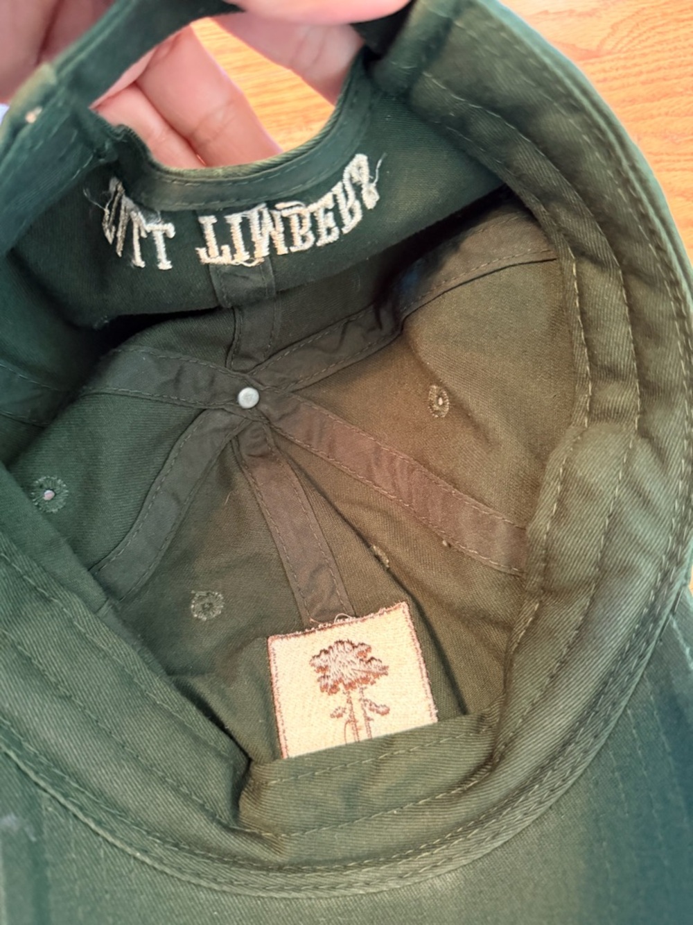 Tall Timbers Embroidered Patch Baseball Cap - Green, The Albany Quail Project - Picture 8 of 8